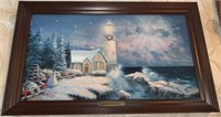 “Thomas Kinkade“  Illuminated Print