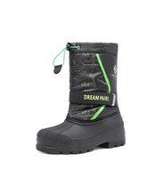 $45(4)Mid Calf Girls & Boys Waterproof Snow Boots