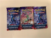 3 x Pokemon Packs Scarlet & Violet Temporal Forces