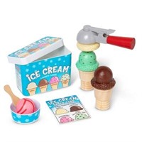 Melissa & Doug Scoop & Serve Ice Cream Set