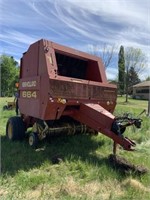 New Holland 664 Auto Wrap Round Baler