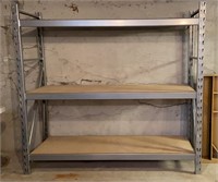 3 tier metal shelving unit