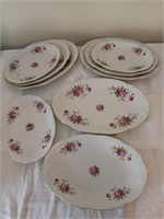 3 - 3 Pc Royal Vienna Collection serving plates