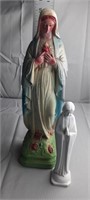 16" Mother Mary Figurine