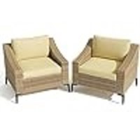 Yitahome 2 Piece Outdoor Couch Set