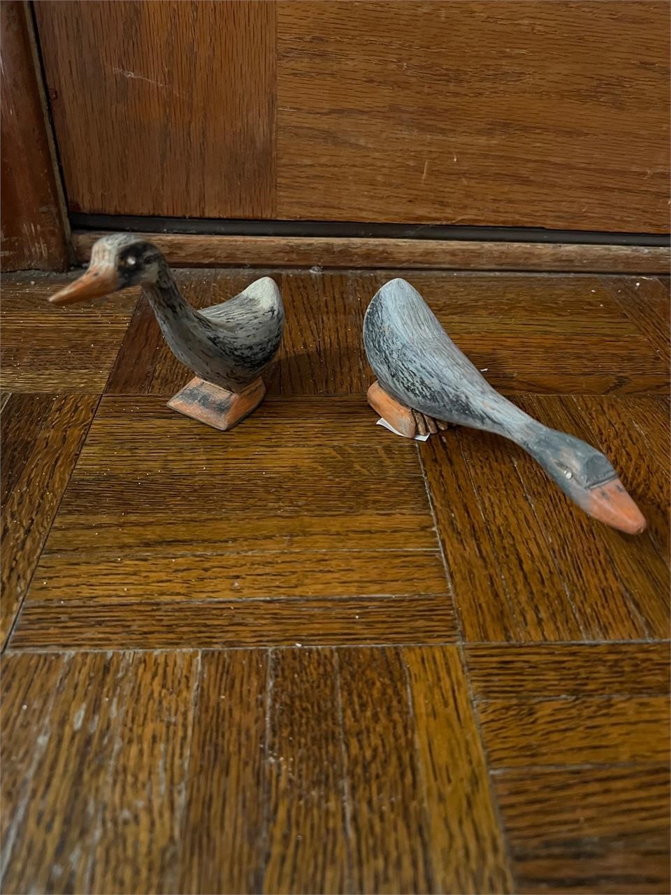 HAND CARVED DUCKS