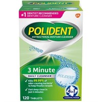 POLIDENT 3min Daily Antibacterial Denture Cleanser