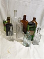 Embossed Medicine Bottles