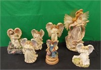 7 ANGELS FIGURINES