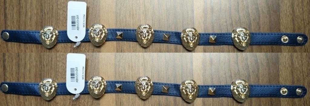 2 X INDIAN JEWELERY STYLE TIGER BANDS-$50
