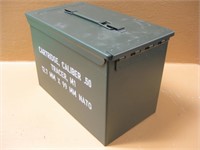 Green Metal Ammo Can