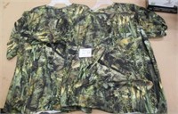2 New Fishouflage Bass Shirts Size L