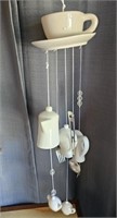 New in box Teacup Windchime