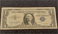 1957 A $1 Silver Certificate