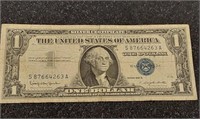 1957 B $1 Silver Certificate