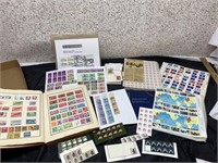 Vintage Stamp Collection many not canceled