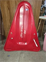 Vintage metal sled