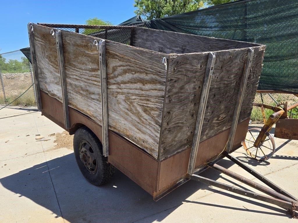 8x6 Trailer with 4ft Sides