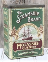 Steamship Molasses Candy Tin (England)