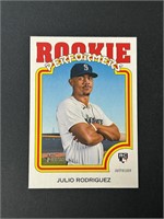 2022 Topps Heritage Julio Rodriguez Performers RC