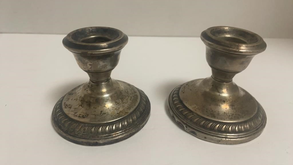 Pair of Sterling Silver Revere Silversmiths 2.5