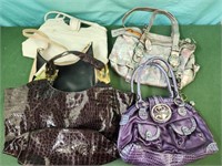 5 purses bags, kathy bags