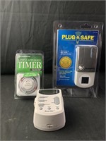 Smart set timer lamp and appliance timer and Plug