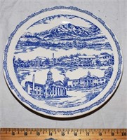 VINTAGE BEDFORD " THE NO TAX TOWN " PLATE