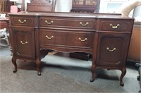 French Queen Anne Sideboard 37"h, 67"w21"d