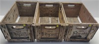 3 Vintage Pepsi-Cola Crates