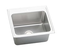 Elkay 25” stainless steel sink 9 “ depth