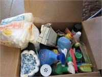 Lot of Misc. Cleaning Supplies, Bug Spray, and