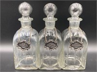 Glass Liquor Decanters