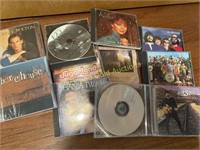 CD Collection, Reba, Bob Seger, The Beatles