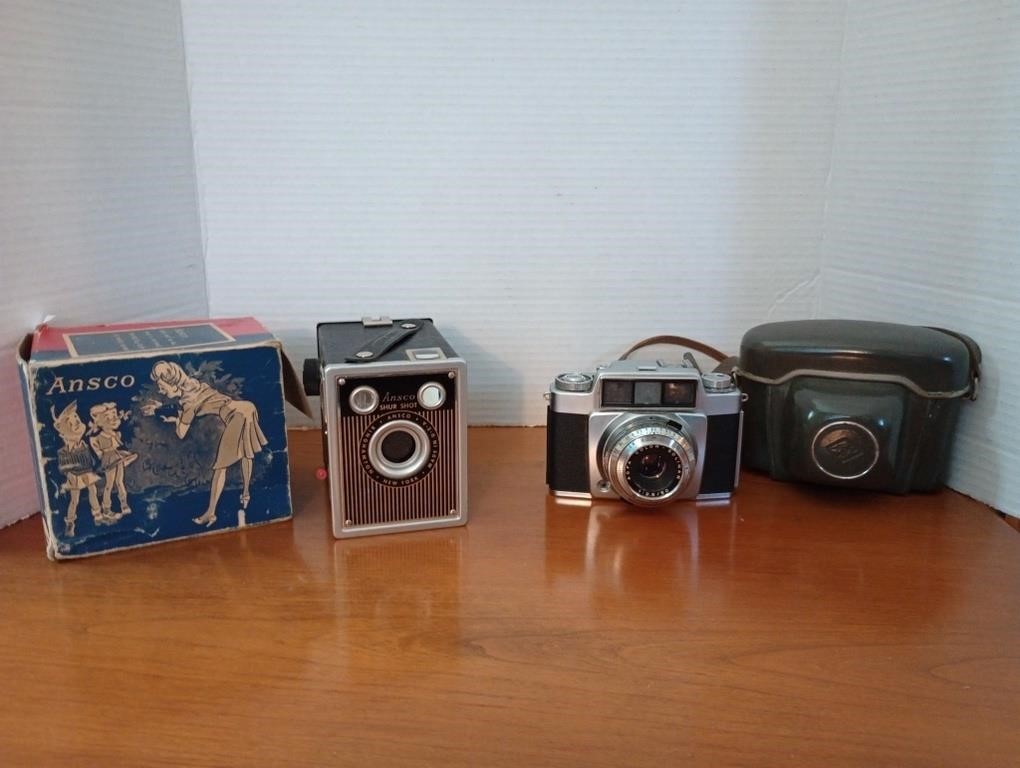 Lot Vintage Cameras: Agfa Silette SLE 35mm camera