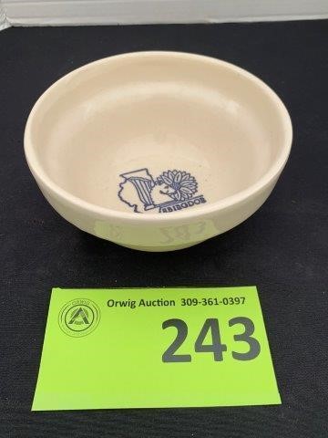 Absentee Bidding Abingdon Pottery-Live Sale 6-29-24