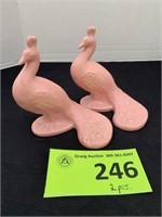 Abingdon Pottery Pink Birds (2)