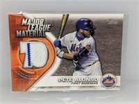 2021 Topps Major League Material Pete Alonso Relic