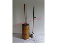 Antique Churn & Clothes Washer