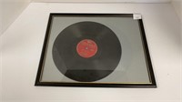 Framed Columbia vinyl record “Day by Day” Frank