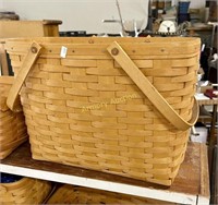 SIGNED AND DATED LONGABERGER BASKET