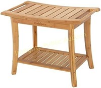 OasisSpace Bamboo Shower Bench