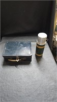 JcPenney Thermos in Metal Lunch Box