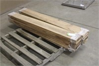(17) 1"x5" Cherry Wood Planks Approx 5' Long