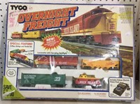 TYCO overnight freight train set includes a lux