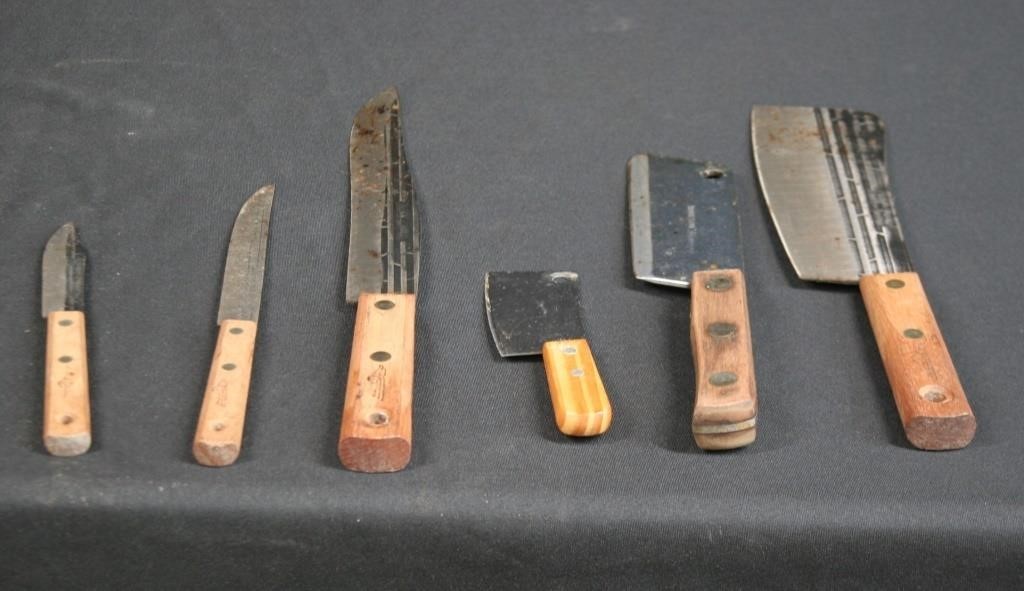 Vintage Knives and Cleavers