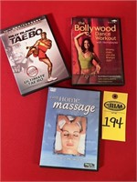 Exercise And Massage Dvd's