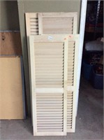 Four Vintage Shutters