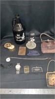 Vintage coin purses, handbag, wallet, Fire Bird