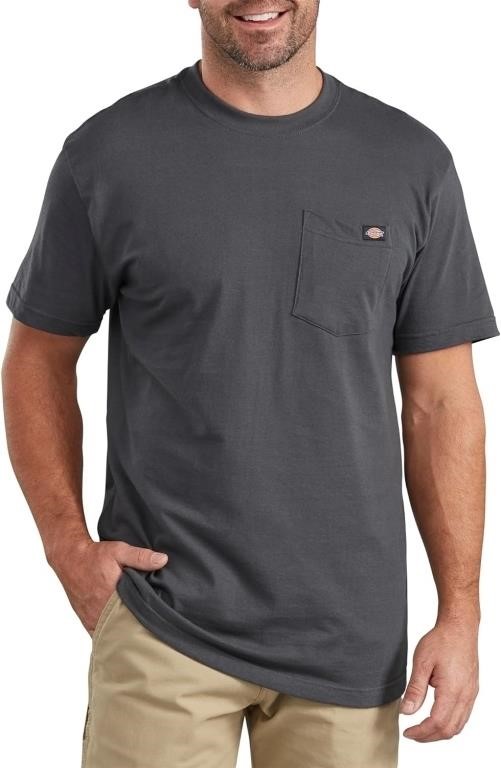 (N) Dickies Mens Short-Sleeve Pocket T-Shirt